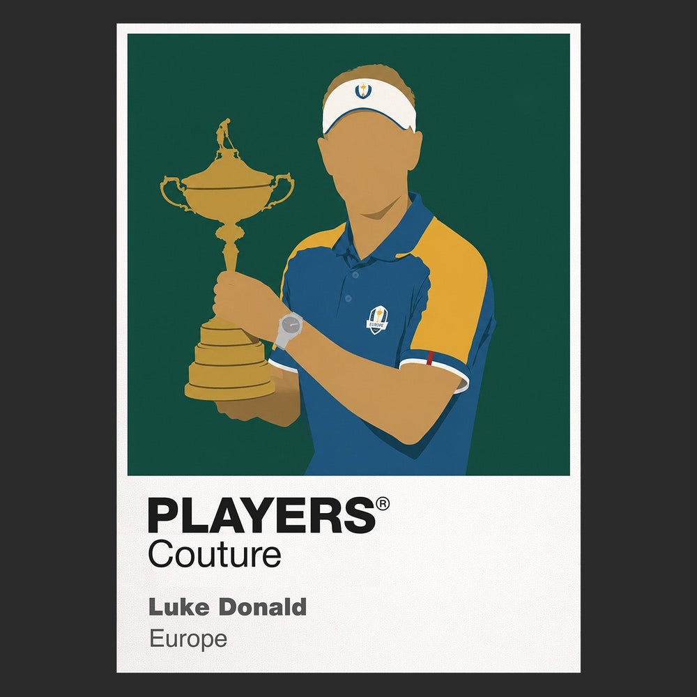 Luke Donald Golf Icon Frame Men's Polo Shirt