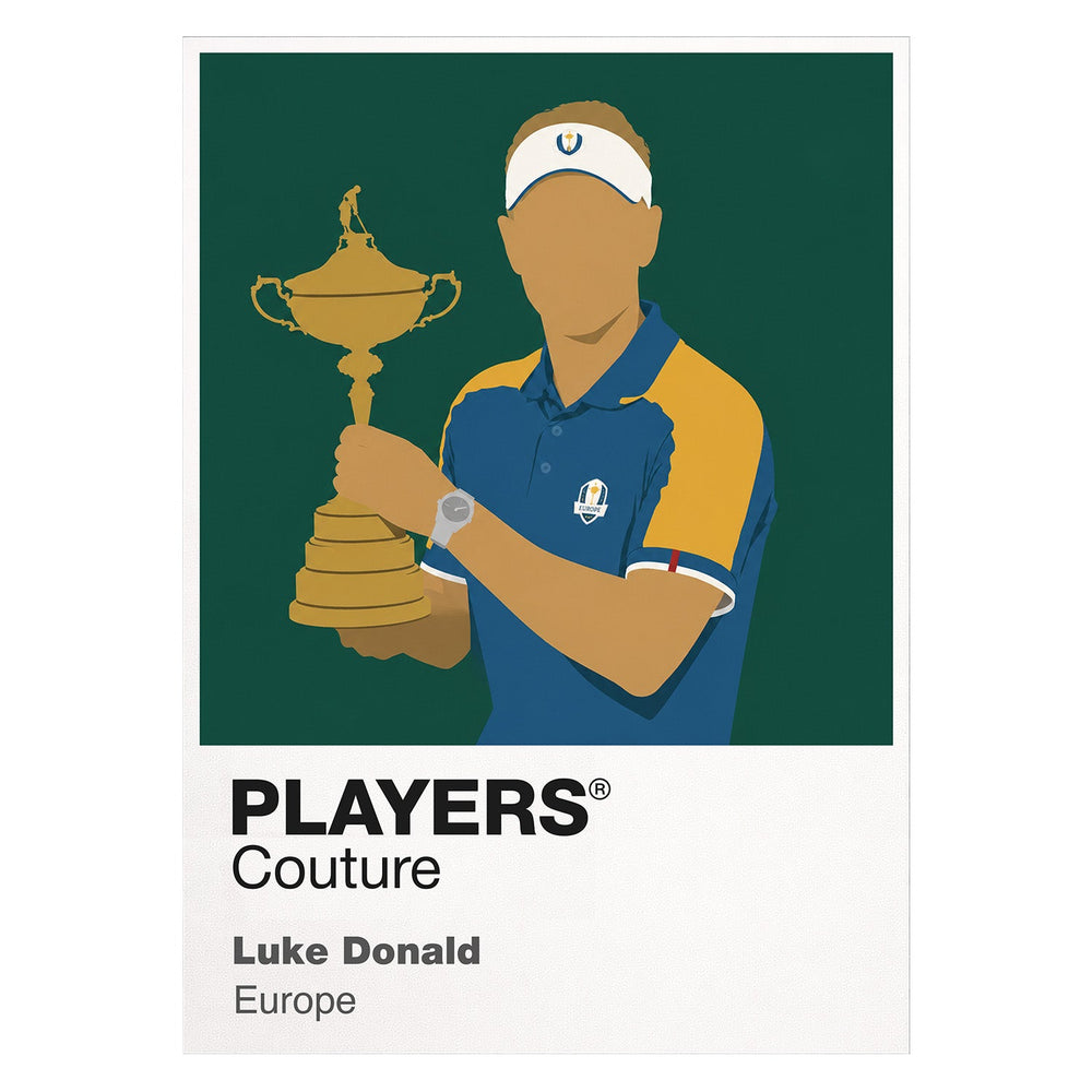 Luke Donald Golf Icon Frame Men's Polo Shirt