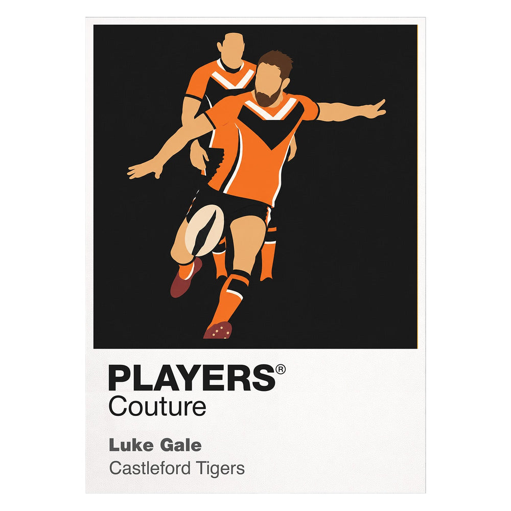 Luke Gale Castleford Tigers rugby league T-shirt white