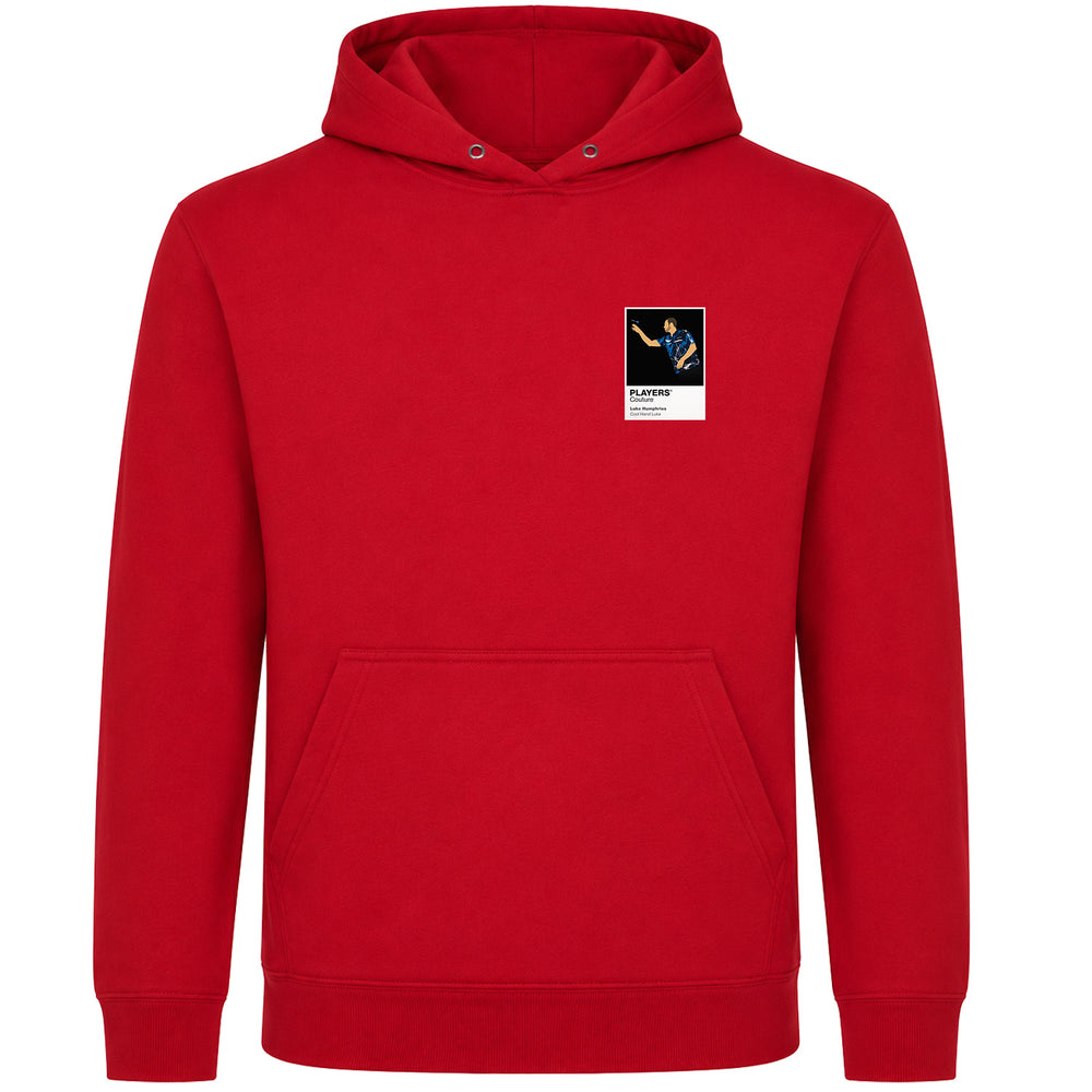 Luke Humphries Darts Icon Frame Men's Hoodie - Red