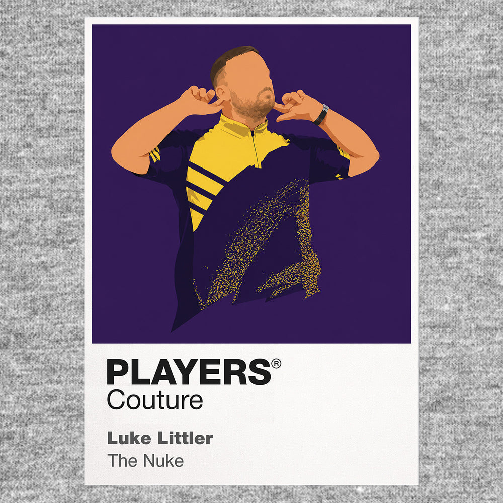 Luke Littler Celebration Darts Icon Frame - Icon Design (View 6)