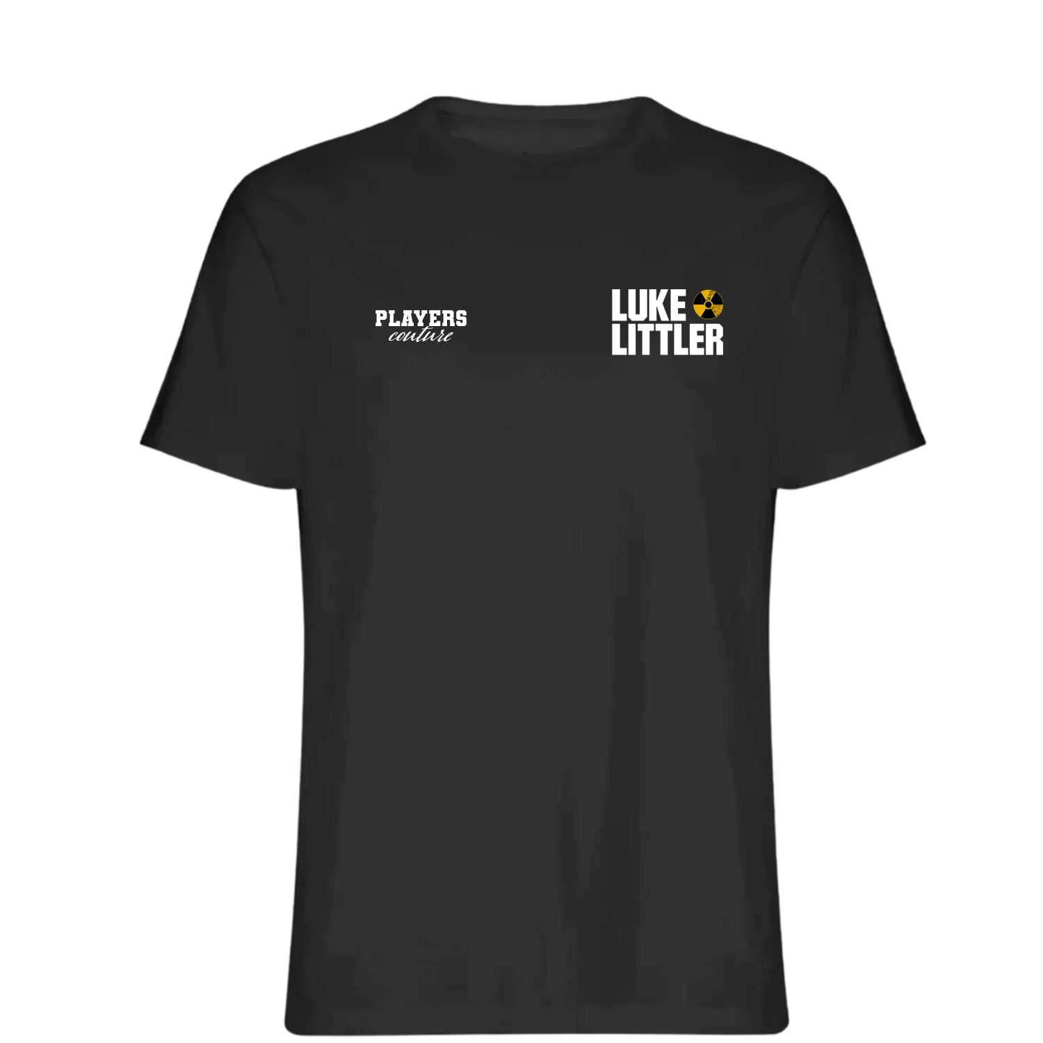 Luke Littler Logo Players Couture Mens T-Shirt Black