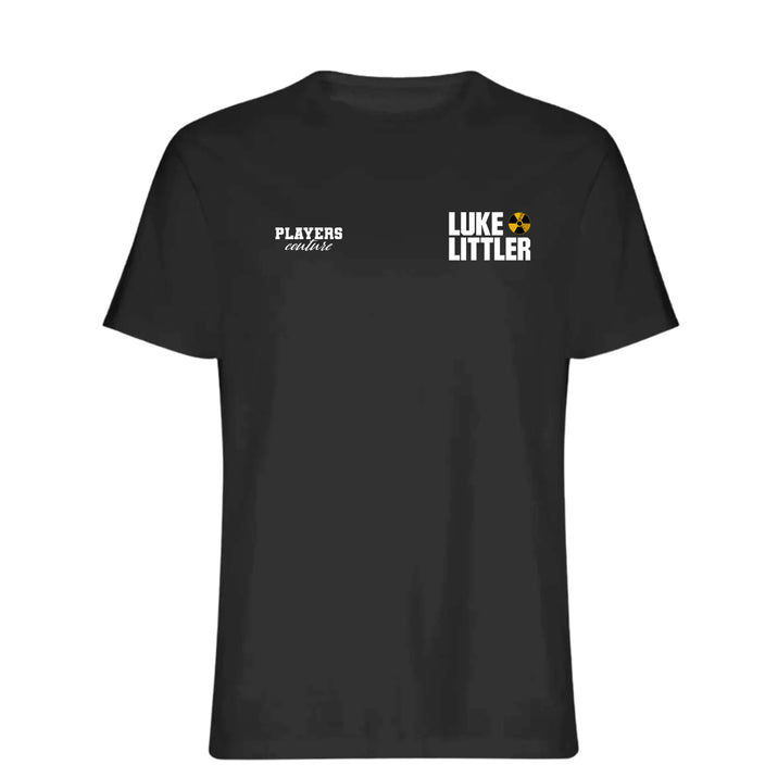 Luke Littler Logo Players Couture Mens T-Shirt Black