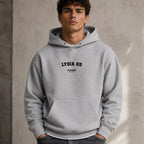 Lydia Ko name-print hoodie - grey