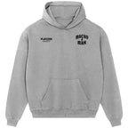 Macho Man Randy Savage hoodie – grey men's hoodie featuring the Macho Man Randy Savage Players Couture logo