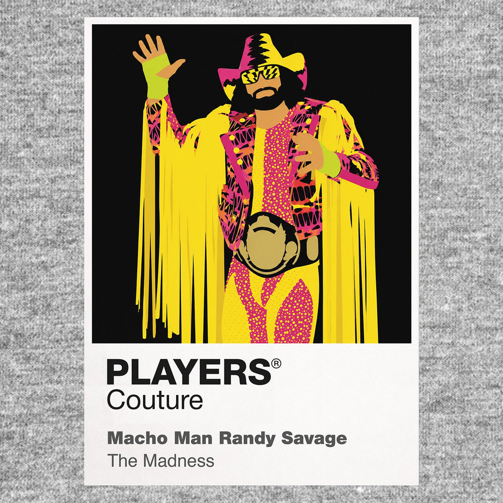 Macho Man Randy Savage Wrestling Icon Frame Men's Hoodie