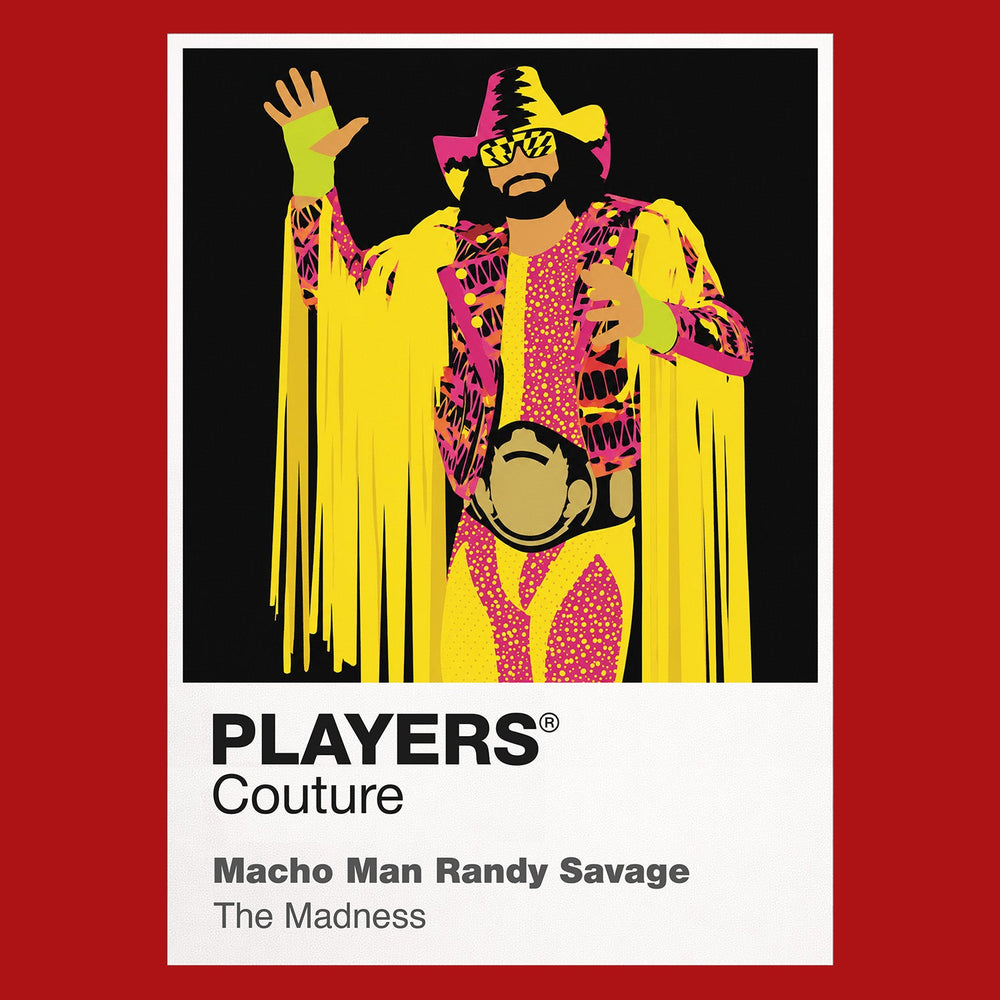Macho Man Randy Savage Wrestling Icon Frame Men's Hoodie