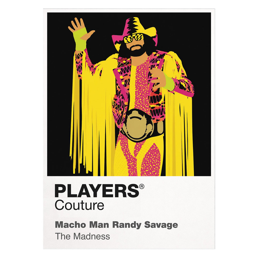 Macho Man Randy Savage Wrestling Icon Frame Men's Hoodie