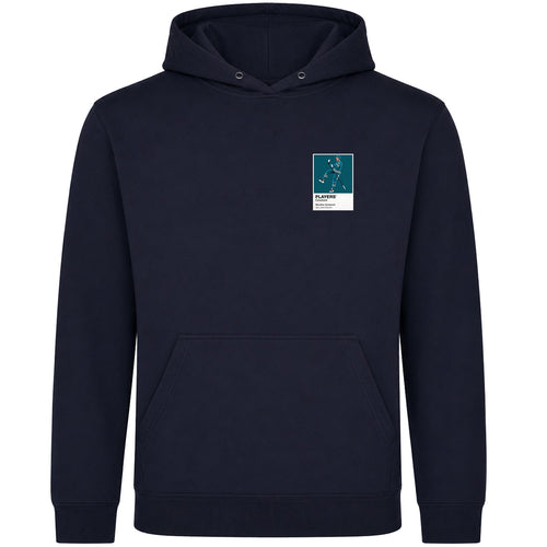 Macklin Celebrini Sharks Ice Hockey Icon Frame Men's Hoodie – image 2