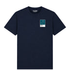 Macklin Celebrini Sharks Ice Hockey Icon Frame Men's T-Shirt – image 3