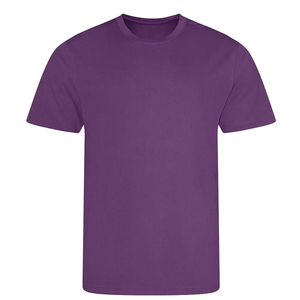Custom Upload Your Logo Men's Sports T-Shirt – close-up detail shot of the Custom Upload Your Players Couture logo design