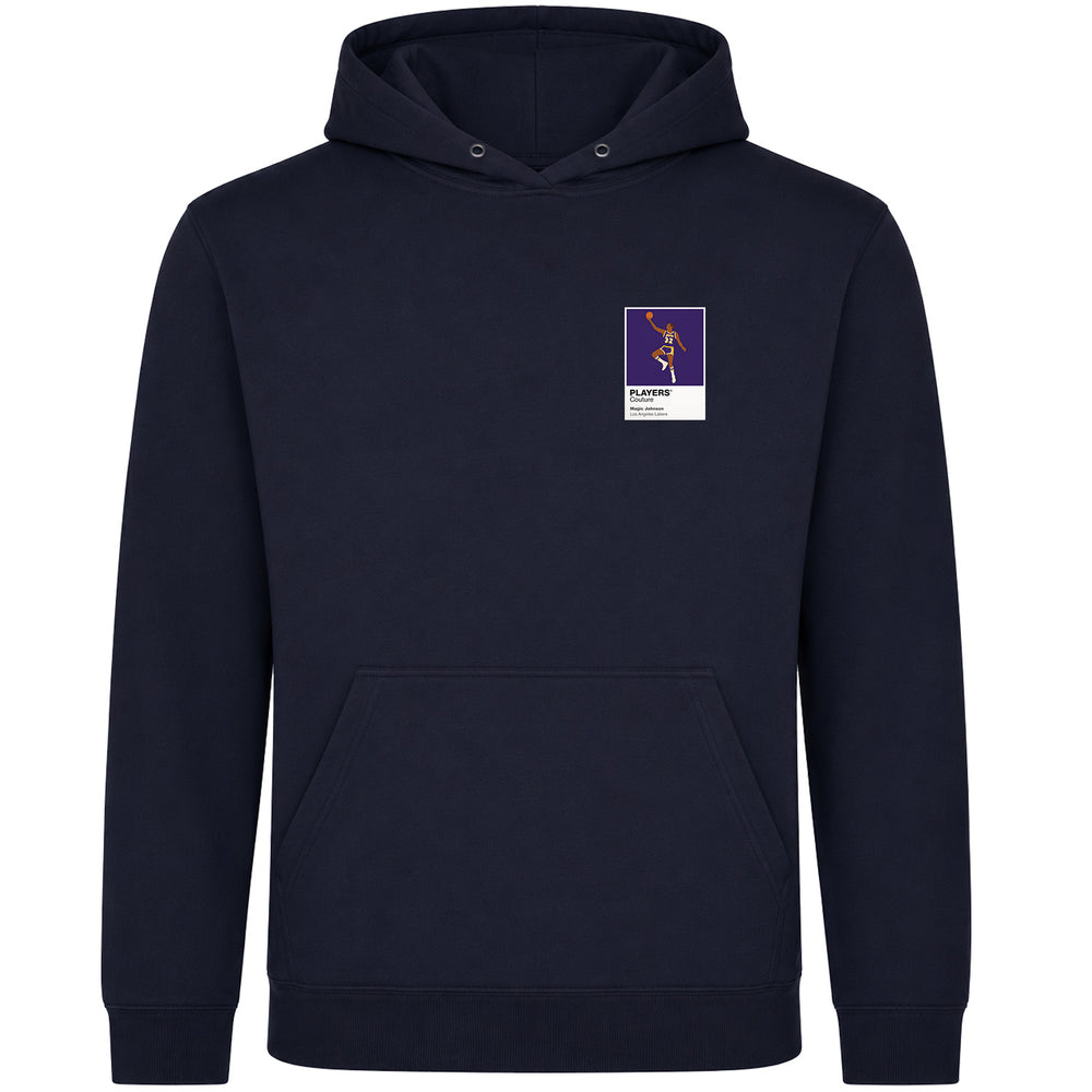 Magic Johnson Lakers Basketball Icon Frame Men's Hoodie