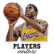 Magic Johnson Badge Players Couture Mens T-Shirt