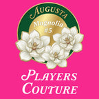 Magnolia Augusta Golf Ball Marker t-shirt – pink men's t-shirt with black Magnolia Augusta Golf Ball Marker letters and