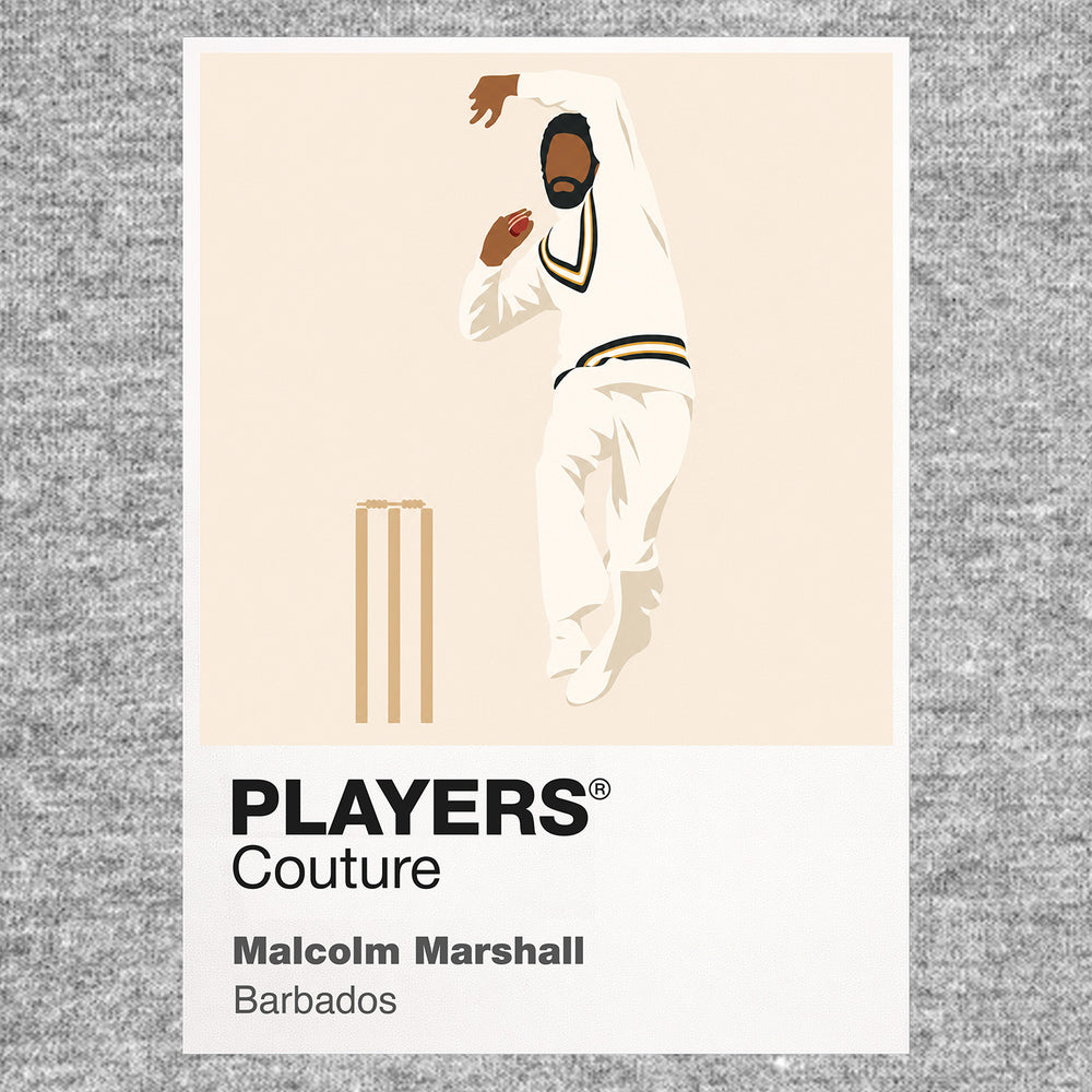 Malcolm Marshall Cricket Icon Frame - Icon Design (View 4)