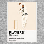 Malcolm Marshall Cricket Icon Frame - Icon Design (View 4)