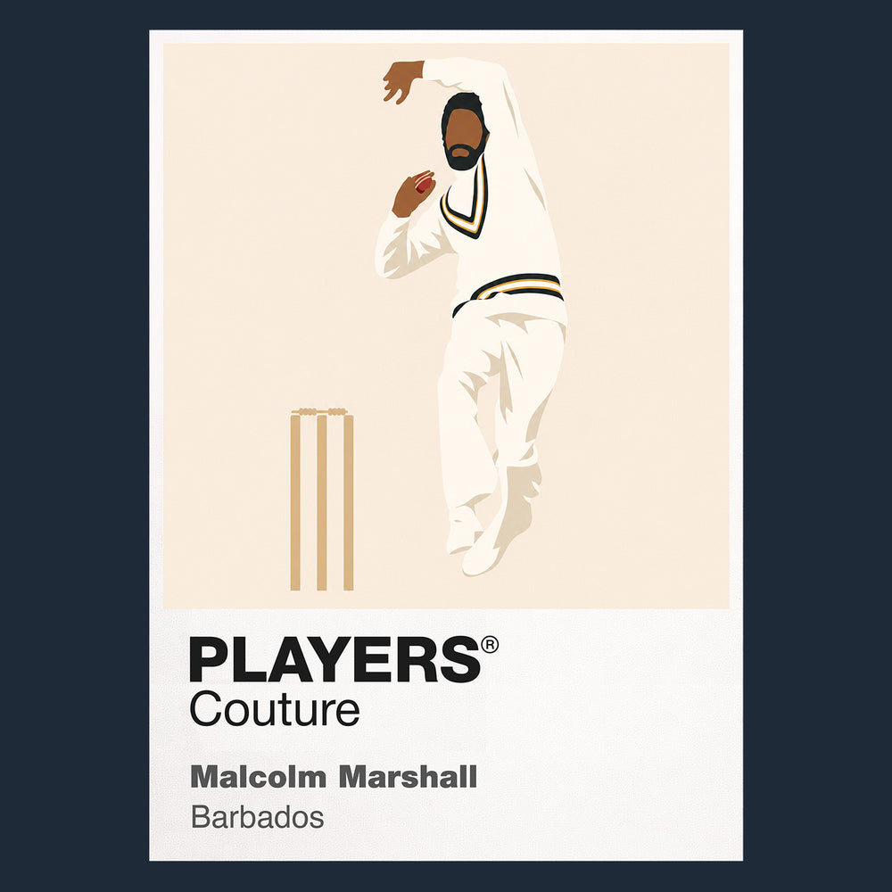 Malcolm Marshall Cricket Icon Frame - Icon Design (View 11)