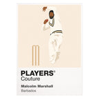 Malcolm Marshall Cricket Icon Frame - Icon Design