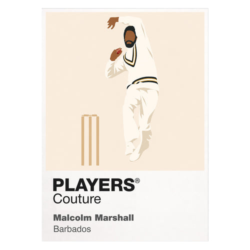 Malcolm Marshall Cricket Icon Frame - Icon Design