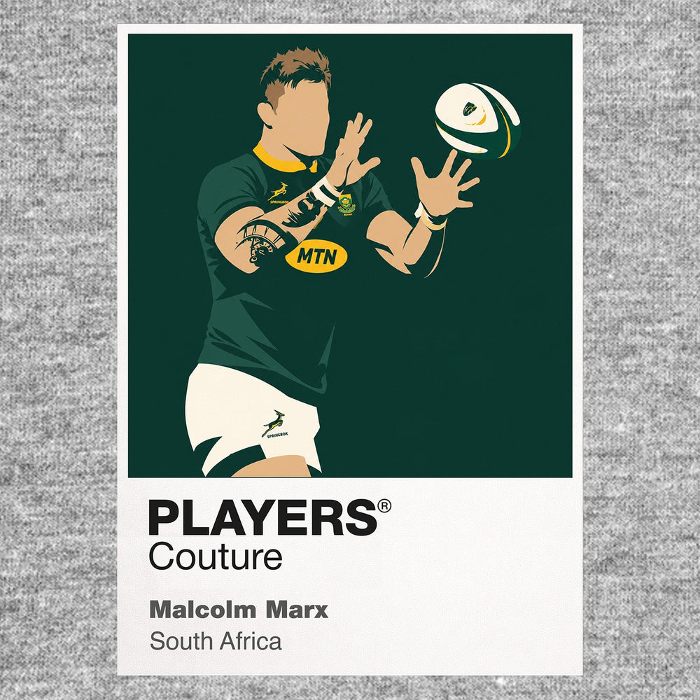 Malcolm Marx Rugby Union Icon Frame Men's T-Shirt – image 7