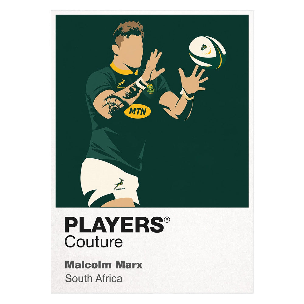 Malcolm Marx Rugby Union Icon Frame Men's T-Shirt – image 1