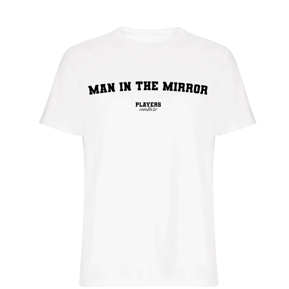 Man In The Mirror T-Shirt White