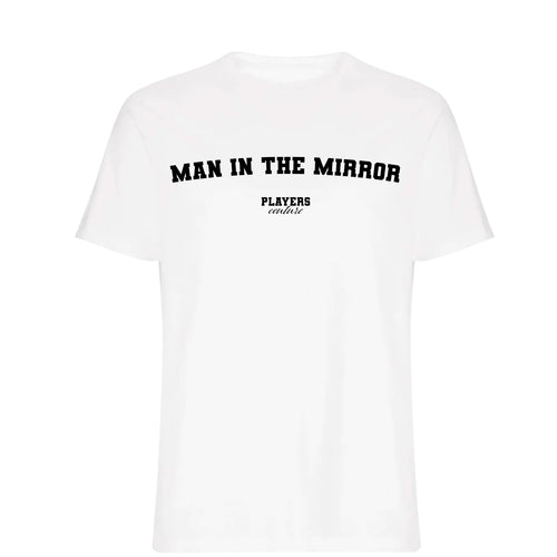 Man In The Mirror T-Shirt White