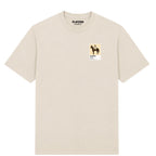 Man o’ War horse racing T-shirt – mens stone tshirt view