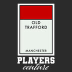 Manchester United Monopoly Card Players Couture Mens T-Shirt