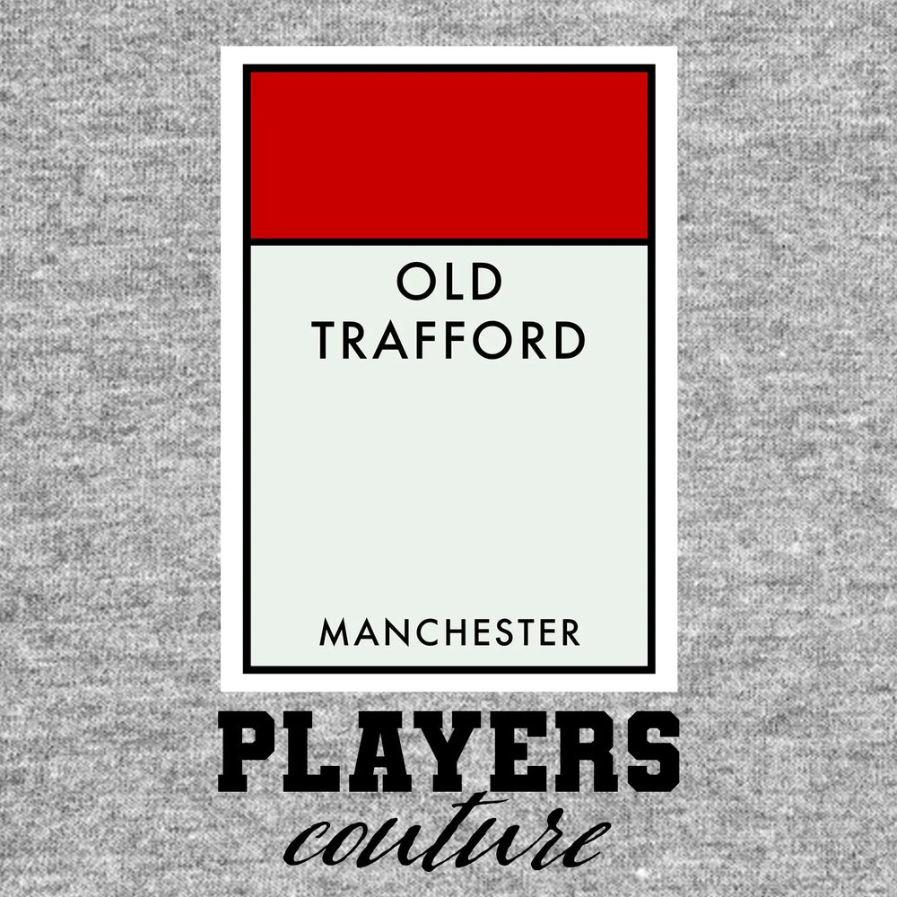 Manchester United Monopoly Card Players Couture Mens T-Shirt