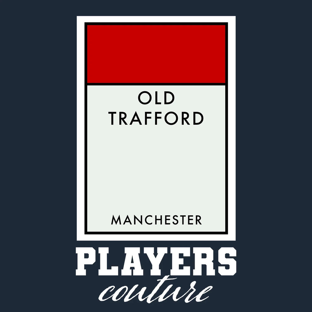 Manchester United Monopoly Card Players Couture Mens T-Shirt