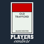 Manchester United Monopoly Card Players Couture Mens T-Shirt