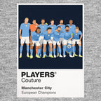 Manchester City Manchester City grey Icon Frame artwork detail