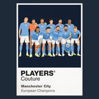 Manchester City Manchester City navy Icon Frame artwork detail