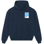 Manchester City hoodie – navy men's hoodie featuring the Manchester City Players Couture logo