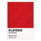 Manchester United Red Classic Football Shirt Colours Frame Men's T-Shirt – red close-up detail shot of the Manchester United