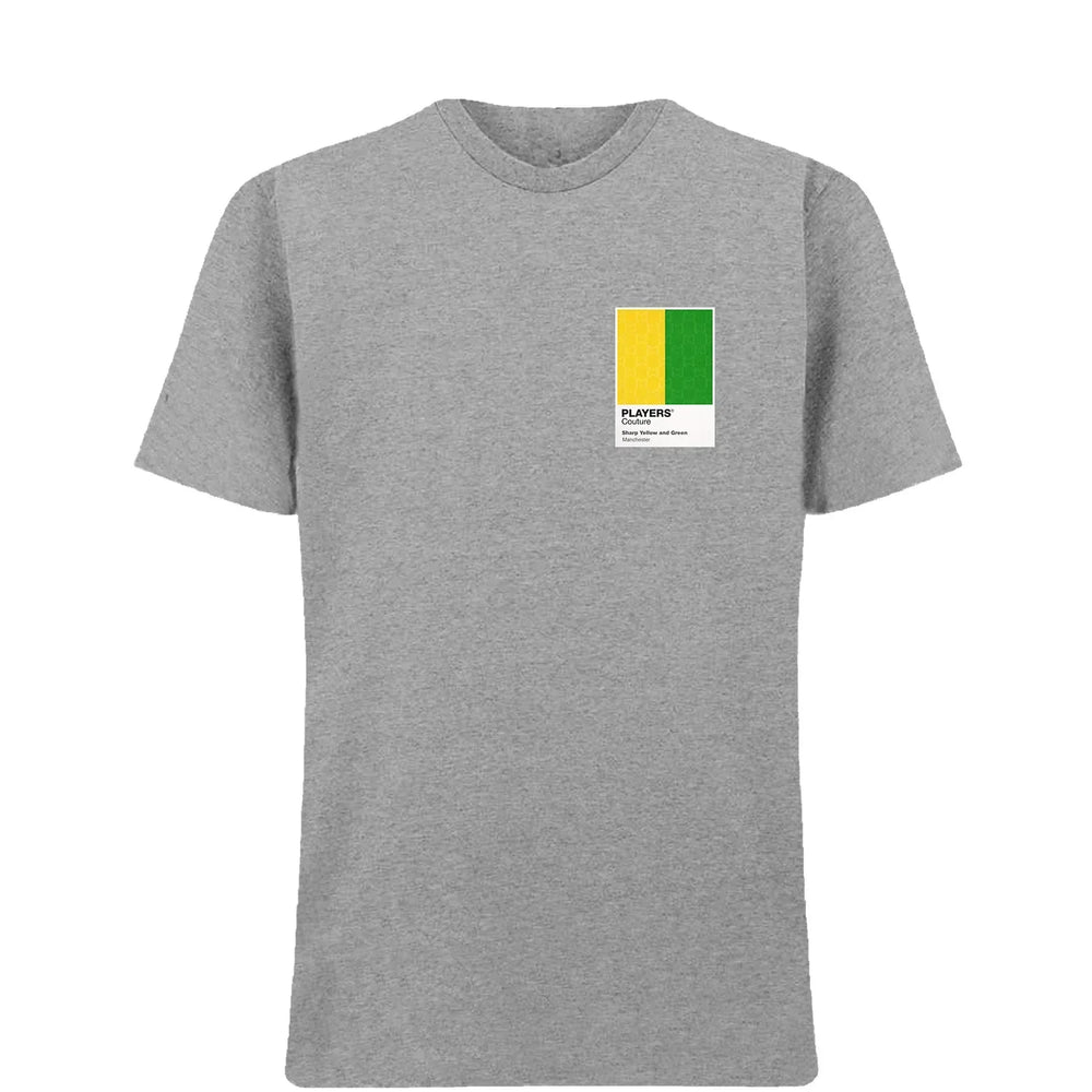 Manchester United Yellow & Green t-shirt – yellow men's t-shirt featuring the Manchester United Yellow & Green Players