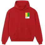 Manchester United Yellow & Green hoodie – yellow men's hoodie featuring the Manchester United Yellow & Green Players Couture