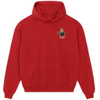 Manuel Neuer hoodie – red men's hoodie featuring the Manuel Neuer Players Couture logo