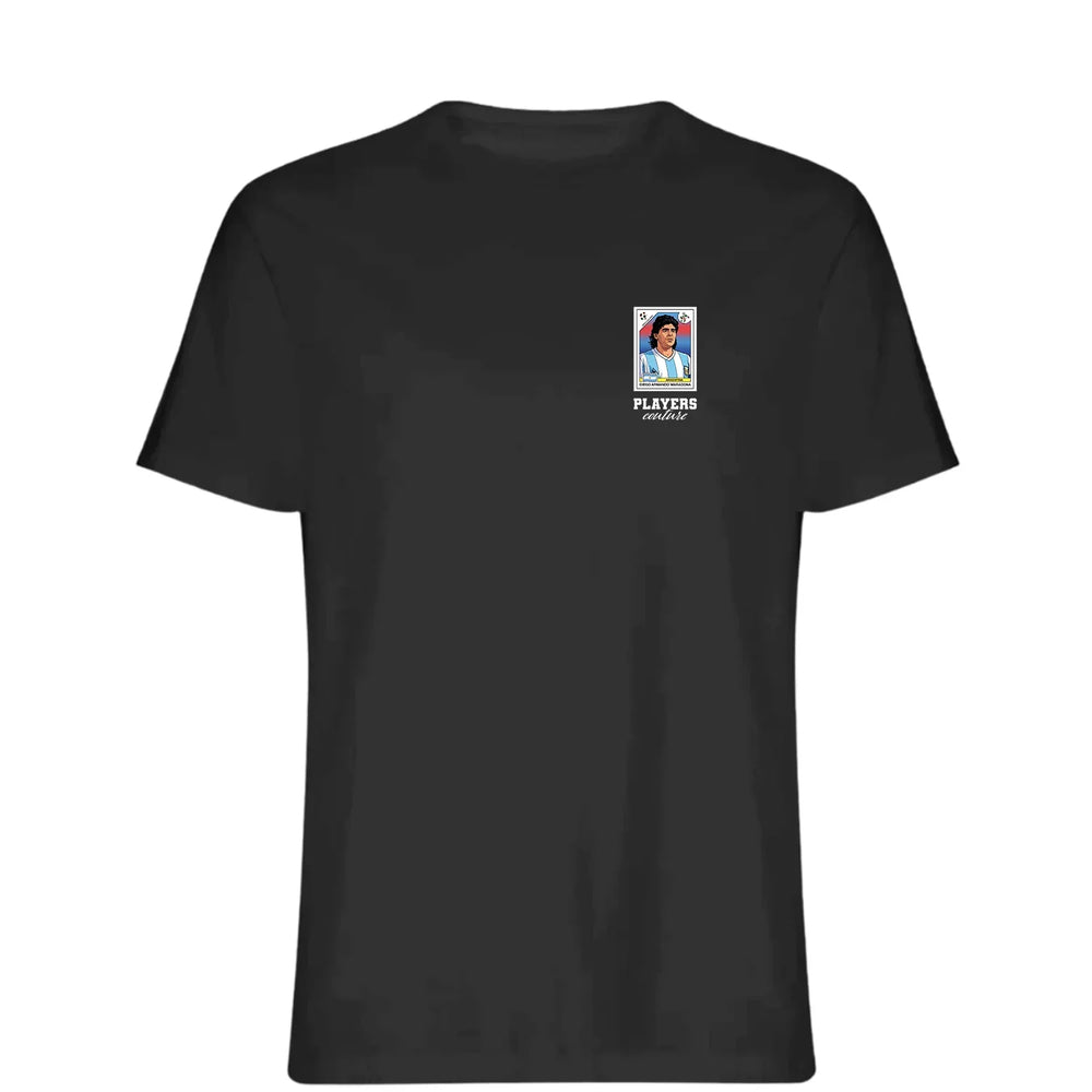 Diego Maradona 1990 Home World Cup t-shirt – black men's t-shirt featuring the Diego Maradona 1990 Home World Cup Players