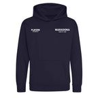 Maradona Logo 1 Players Couture Kids Hoodie Navy
