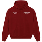 Maradona Logo Players Couture Men's Casual Hoodie Red