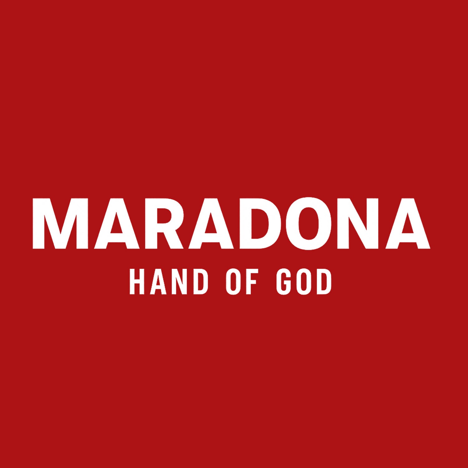 Maradona Hand of God Logo Players Couture Kids T-Shirt