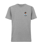 Diego Maradona Argentina t-shirt – grey men's t-shirt featuring the Diego Maradona Argentina Players Couture logo