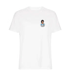 Diego Maradona Argentina t-shirt – white men's t-shirt featuring the Diego Maradona Argentina Players Couture logo