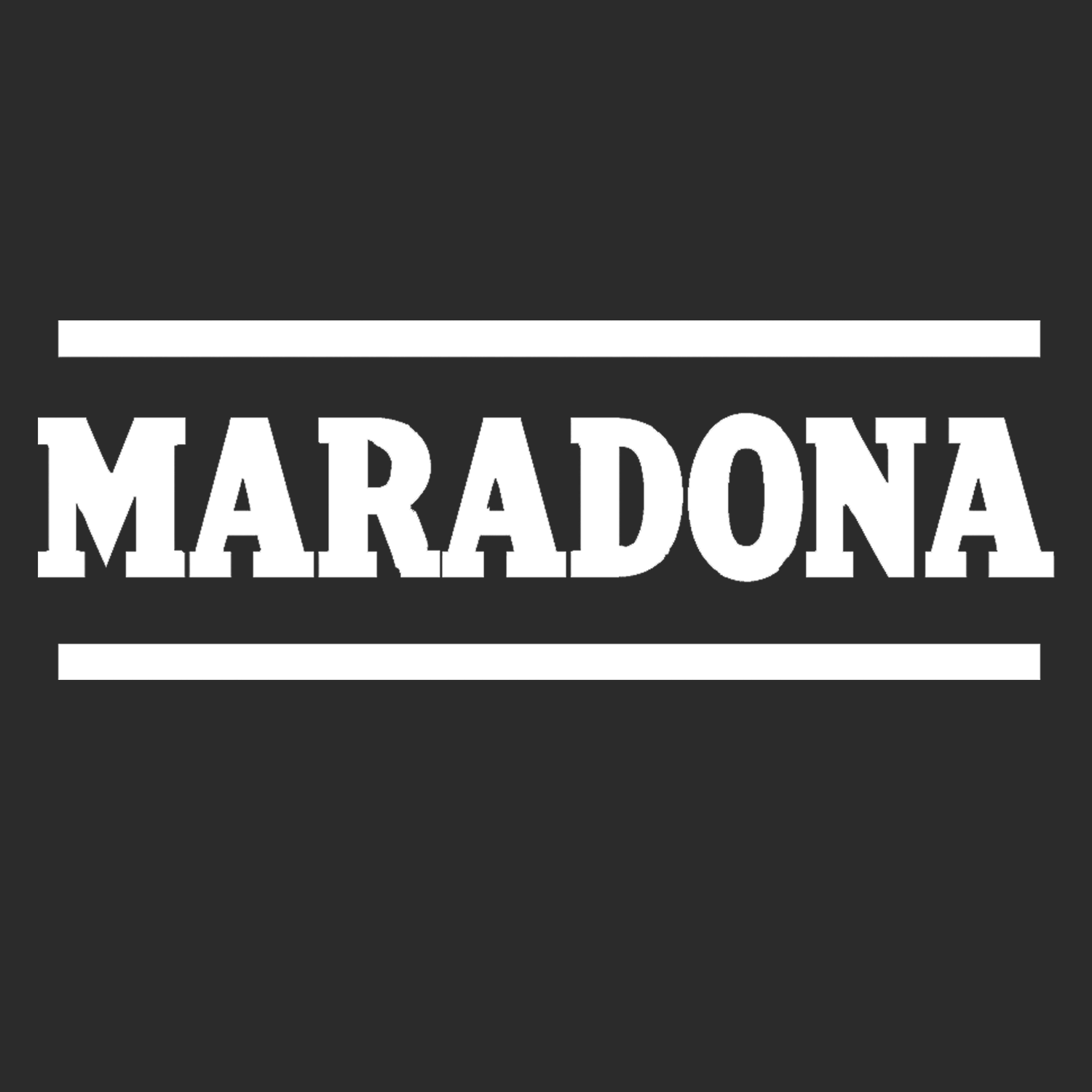 Maradona Logo Players Couture Mens T-Shirt