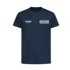 Diego Maradona t-shirt – navy kids' t-shirt featuring the Diego Maradona Players Couture logo