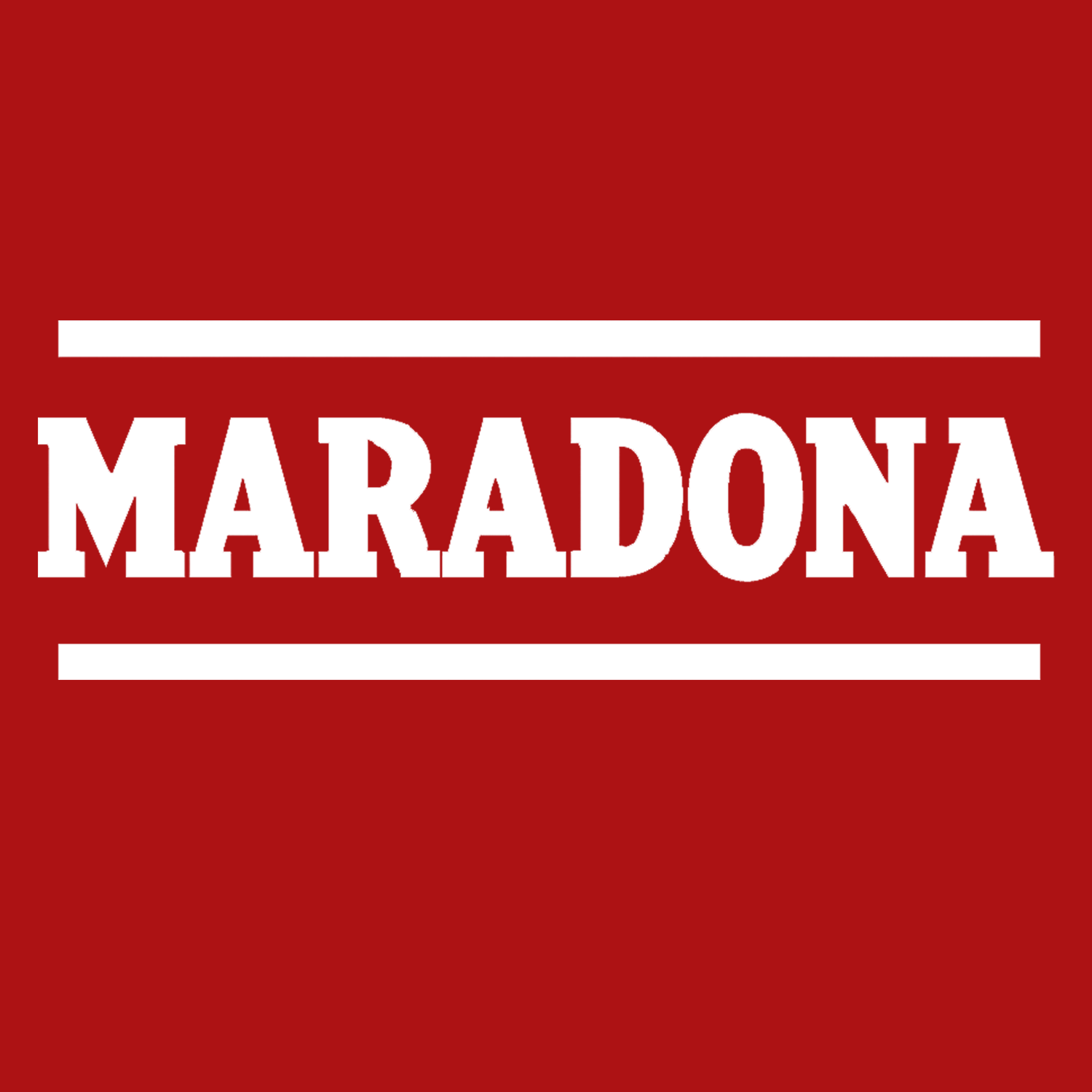 Maradona Logo Players Couture Mens T-Shirt