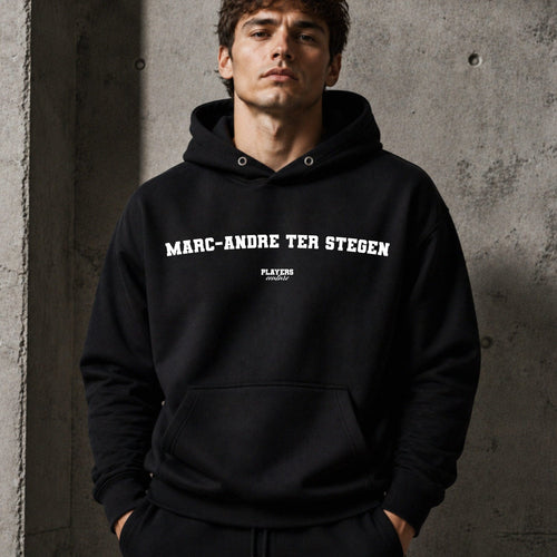 Marc-Andre ter Stegen name-print hoodie - black