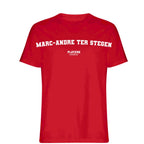 Marc-Andre ter Stegen Men's T-Shirt in Red - Players Couture Fashion